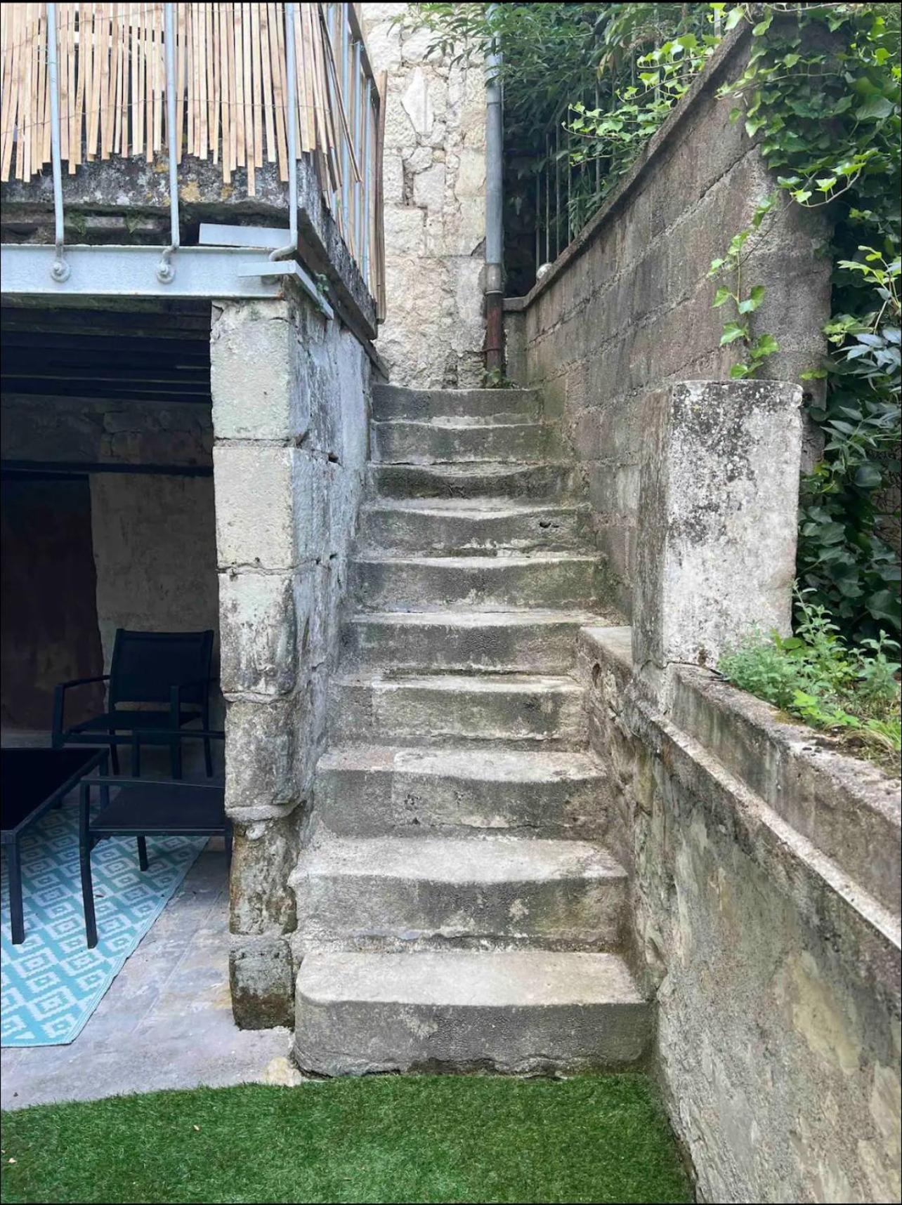 Le Badebec, Appt Dans Maison Typique Avec Jardin Prive Chinon Exterior photo