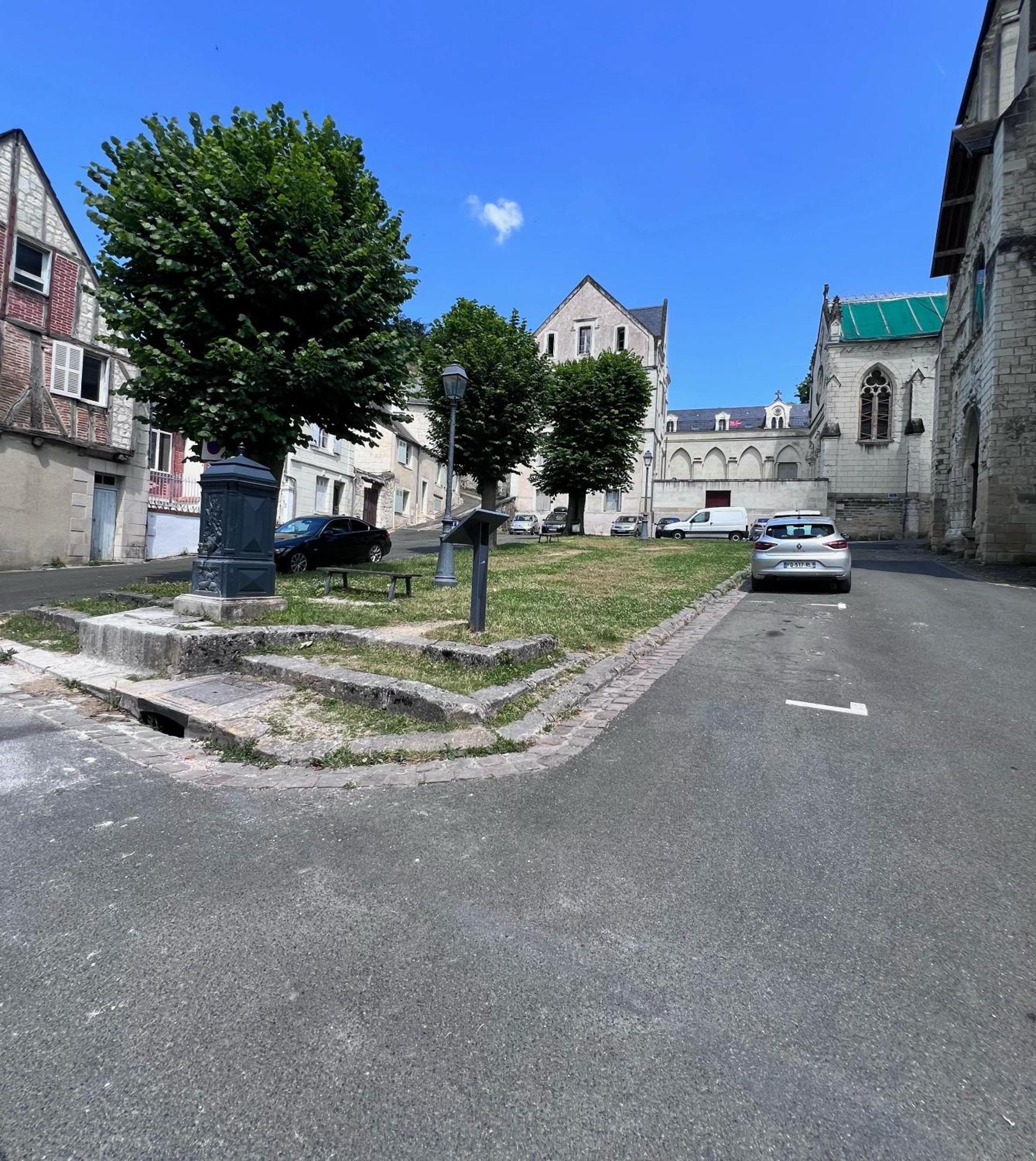Le Badebec, Appt Dans Maison Typique Avec Jardin Prive Chinon Exterior photo